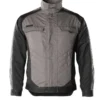 Mascot Unique Fulda Work Jacket Grey/Black (Sizes XS-4XL)