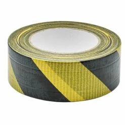 Draper Hazard Tape Black & Yellow 50m X 48mm