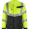 Mascot Safe Supreme Oxford Hi-Vis Work Jacket Yellow/Black (Sizes S-4XL)