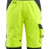 Mascot Newcastle Hi-Vis Bib & Brace Work Coveralls Yellow/Dark Navy Blue (Various Sizes)