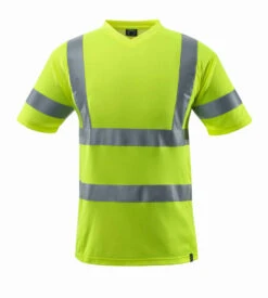 Mascot Premium Hi-Vis Work T-Shirt Yellow (Sizes S-4XL)