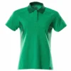 Mascot Accelerate Womens Work Polo Shirt Green (Sizes XS-5XL)