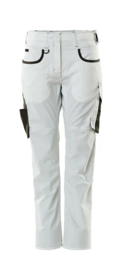 Mascot Diamond Womens Work Trousers White/Dark Grey (Various Sizes)