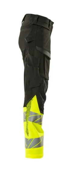 Mascot Diamond Womens Hi-Vis Two-Tone Work Trousers Yellow/Black (Various Sizes) -Household Tools 19178 511 0917 p19 1000pxweb