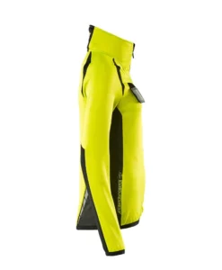 Mascot Womens Hi-Vis Full Zip Work Fleece Jumper Jacket Yellow/Black (Sizes XS-4XL) -Household Tools 19453 316 1709 p19 1000pxweb