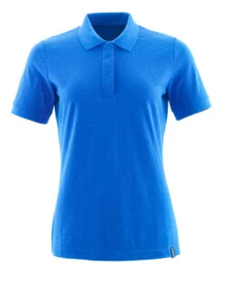 Mascot Womens Premium Performance Polo Shirt Blue (Sizes XS-5XL)