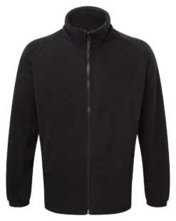 Fort Melrose Full Zip Fleece Jacket Black (Sizes S-2XL)