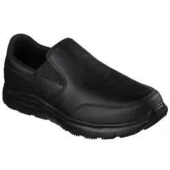 Skechers Bronwood Flex Occupational Shoes Black (Sizes 6-13)