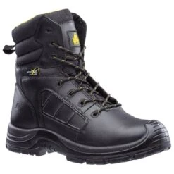 Amblers AS350C Berwyn High Leg Waterproof Safety Work Boots Black (Sizes 6-12) -Household Tools 29735 50517 fo 1