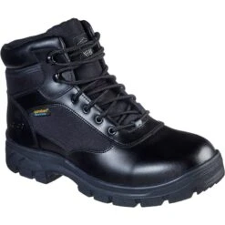 Skechers Wascana Benen Waterproof Occupational Boots Black (Sizes 6-12)