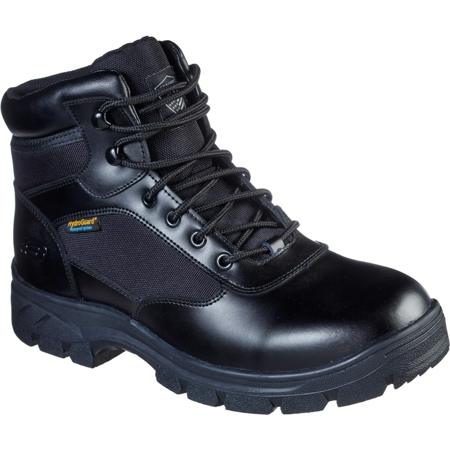 Skechers Wascana Benen Waterproof Occupational Boots Black (Sizes 6-12) 1 Skechers Wascana Benen Waterproof Occupational Boots Black (Sizes 6-12)