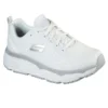 Skechers Max Cushioning Elite Womens Occupational Trainer Shoes White (Sizes 3-8)