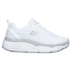 Skechers Max Cushioning Elite Womens Occupational Trainer Shoes White (Sizes 3-8) -Household Tools 32619 55760 fi 1