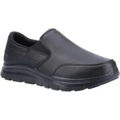 Skechers Bronwood Wide Occupational Shoes Black (Sizes 6-12)