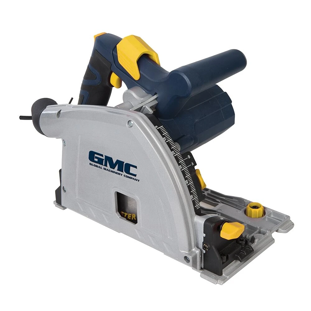 GMC GTS165 1400W 165mm Plunge Saw 240V With 2 X 700mm Track Kit 1 GMC GTS165 1400W 165mm Plunge Saw 240V With 2 X 700mm Track Kit