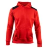 Caterpillar Essentials Work Hoodie Red Hooded Jumper (Sizes S-2XL)