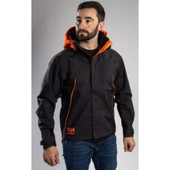 Helly Hansen Chelsea Evolution Shell Work Jacket Black (Sizes S-2XL) -Household Tools 35085 65545 wa 1