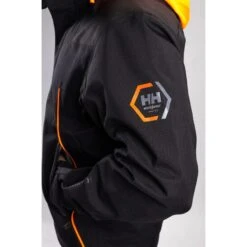 Helly Hansen Chelsea Evolution Shell Work Jacket Black (Sizes S-2XL) -Household Tools 35085 65545 wd 1