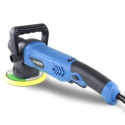 Silverline Hyundai HYDAP900E Electric 900w Dual Action Car Polisher 150mm 240v 6 Silverline Hyundai HYDAP900E Electric 900w Dual Action Car Polisher 150mm 240v -Household Tools 5 hyda900e rear end of product 18775
