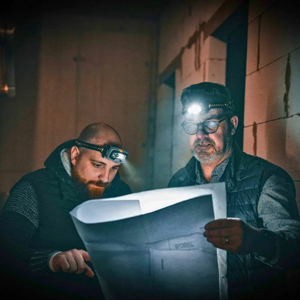 Ledlenser HF8R WORK Rechargeable Head Torch 1600 Lumens 2 Ledlenser HF8R WORK Rechargeable Head Torch 1600 Lumens - Image 2