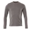 Mascot Albi Long Sleeve Work T-Shirt Grey (Sizes XS-4XL)XS
