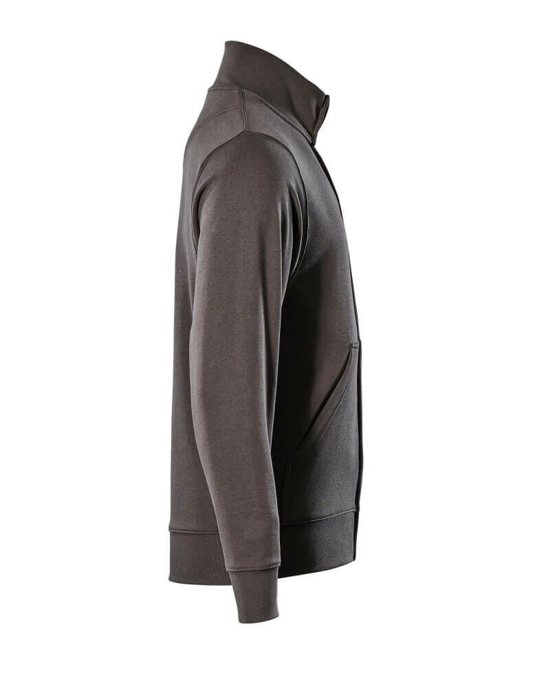 Mascot Lavit Full Zip Work Jumper Dark Grey (Size XS-3XL) 3 Mascot Lavit Full Zip Work Jumper Dark Grey (Size XS-3XL) - Image 3