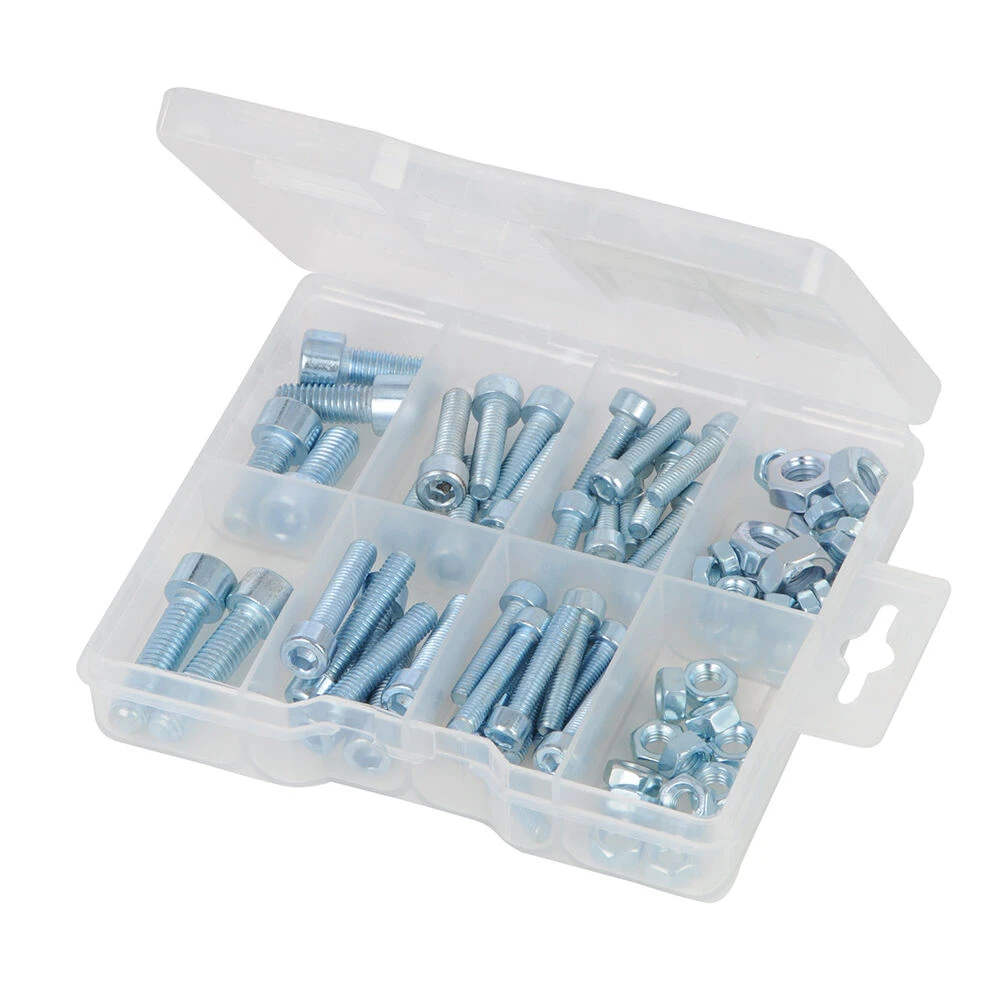 Fixman Cap Screw & Nut Set 75-Piece 1 Fixman Cap Screw & Nut Set 75-Piece