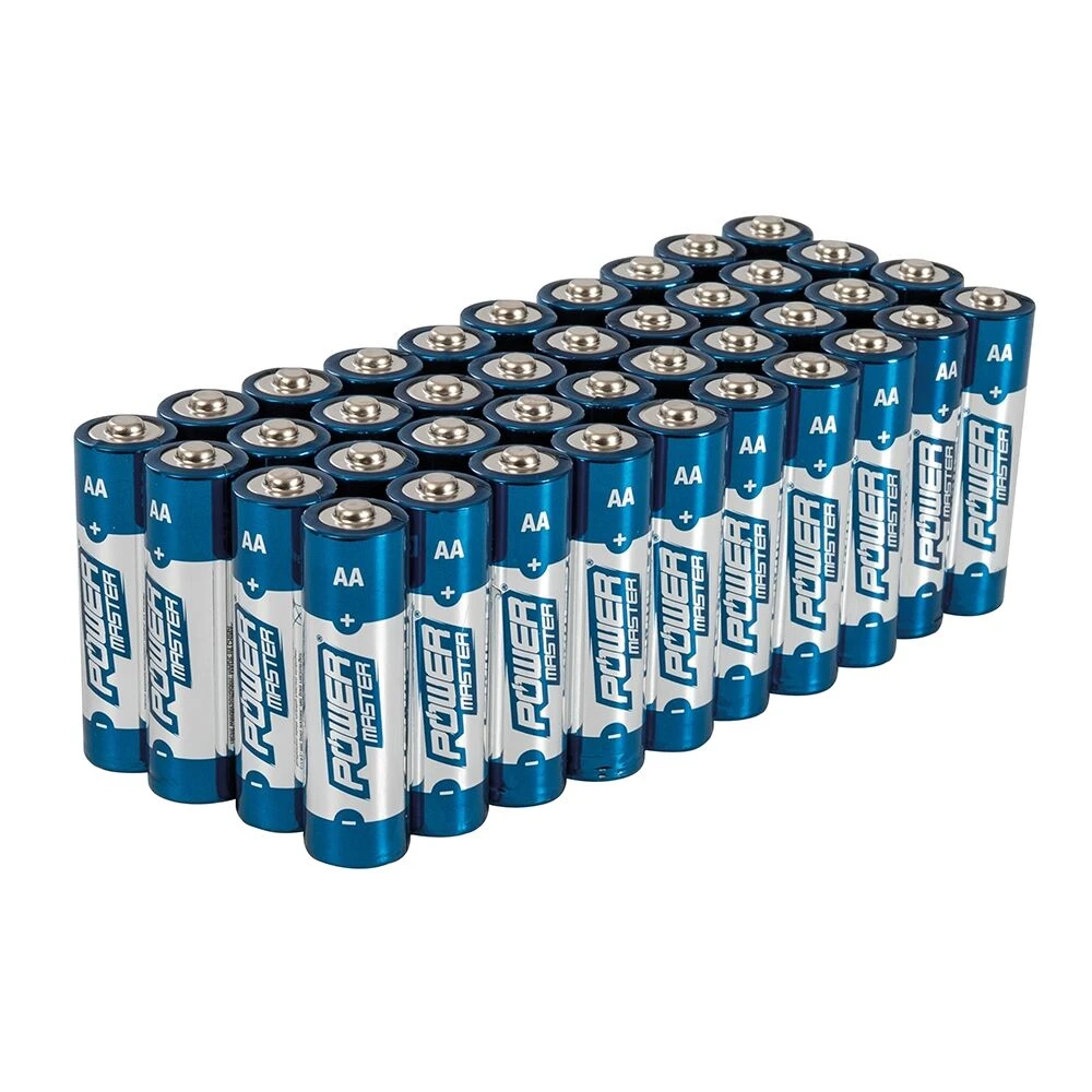PowerMaster AA Super Alkaline Batteries LR6 (Pack Of 40) 1 PowerMaster AA Super Alkaline Batteries LR6 (Pack Of 40)