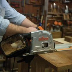 Triton TTS1400 1400W Plunge Track Saw With Fast Blade Change & Soft Grip Handles -Household Tools 950638 enwnmpro8