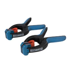 Rockler Large Bandy Clamps With Ultra-Grip Clamp Pads (Pack Of 2)