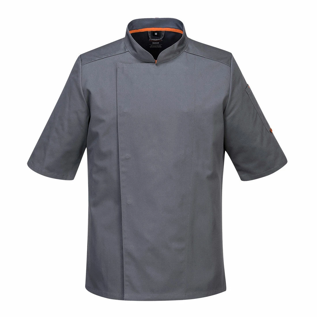 Portwest MeshAir Pro Chefs Jacket Slate Grey (Sizes S-3XL) 1 Portwest MeshAir Pro Chefs Jacket Slate Grey (Sizes S-3XL)