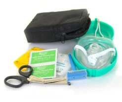 Click Medical Deluxe AED CPR Rescue Ready/Prep Kit