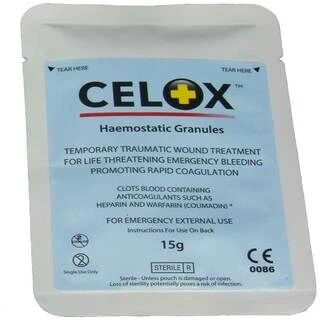 Celox Haemostatic Granules 15G 1 Celox Haemostatic Granules 15G
