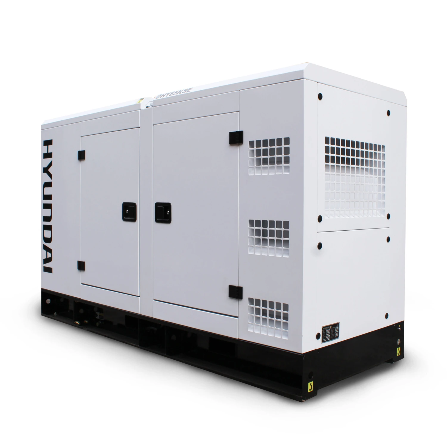 Hyundai DHY85KSE Silenced 3-Phase Diesel Generator 68kW/85KVa 2 Hyundai DHY85KSE Silenced 3-Phase Diesel Generator 68kW/85KVa - Image 2