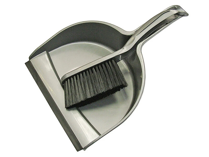Faithfull Dustpan & Brush Set 220mm 1 Faithfull Dustpan & Brush Set 220mm