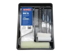 Faithfull Painting & Decorating Roller & Paint Brush Set 11-Piece 5 Faithfull Painting & Decorating Roller & Paint Brush Set 11-Piece -Household Tools FAIRKIT11PC PACKSHOT