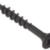 ForgeFix Carcass Chipboard Screw 4.2mm Black Phosphate Box Of 200 (32 Or 45mm)