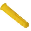 ForgeFix Expansion Wall Plug Plastic Multi-Purpose Yellow (Qty Options)