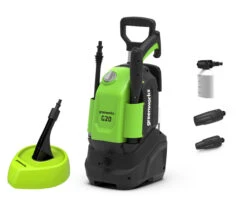 Greenworks G20 Electric 1400w Pressure Washer 110Bar 240v