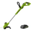 Greenworks G24LT28K2 Cordless 24v Line Trimmer 28cm/11in With Battery