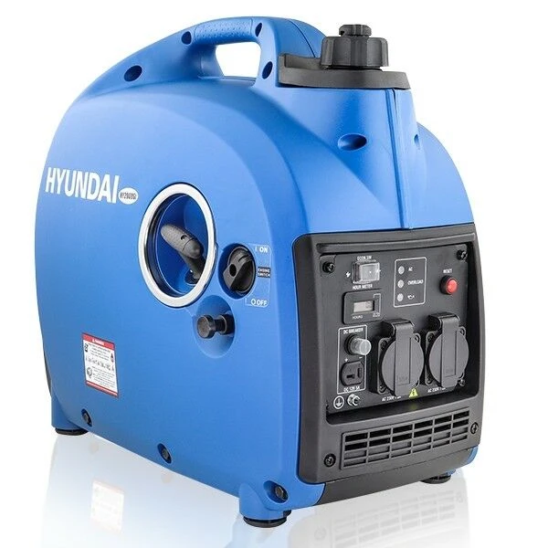 Hyundai HY2000Si Portable Petrol Inverter Generator 2kW/2.5kVA 1 Hyundai HY2000Si Portable Petrol Inverter Generator 2kW/2.5kVA