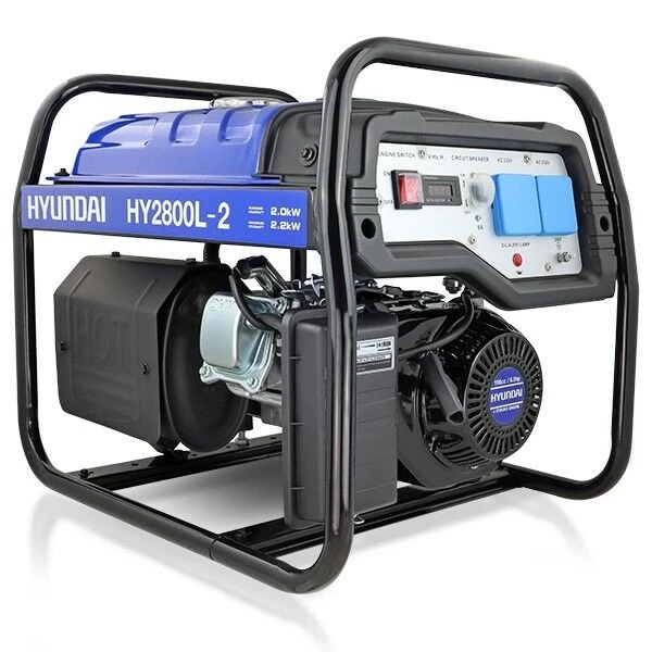 Hyundai HY2800L-2 Recoil Start Petrol Generator 2.2kW/2.75kVA 3 Hyundai HY2800L-2 Recoil Start Petrol Generator 2.2kW/2.75kVA - Image 3