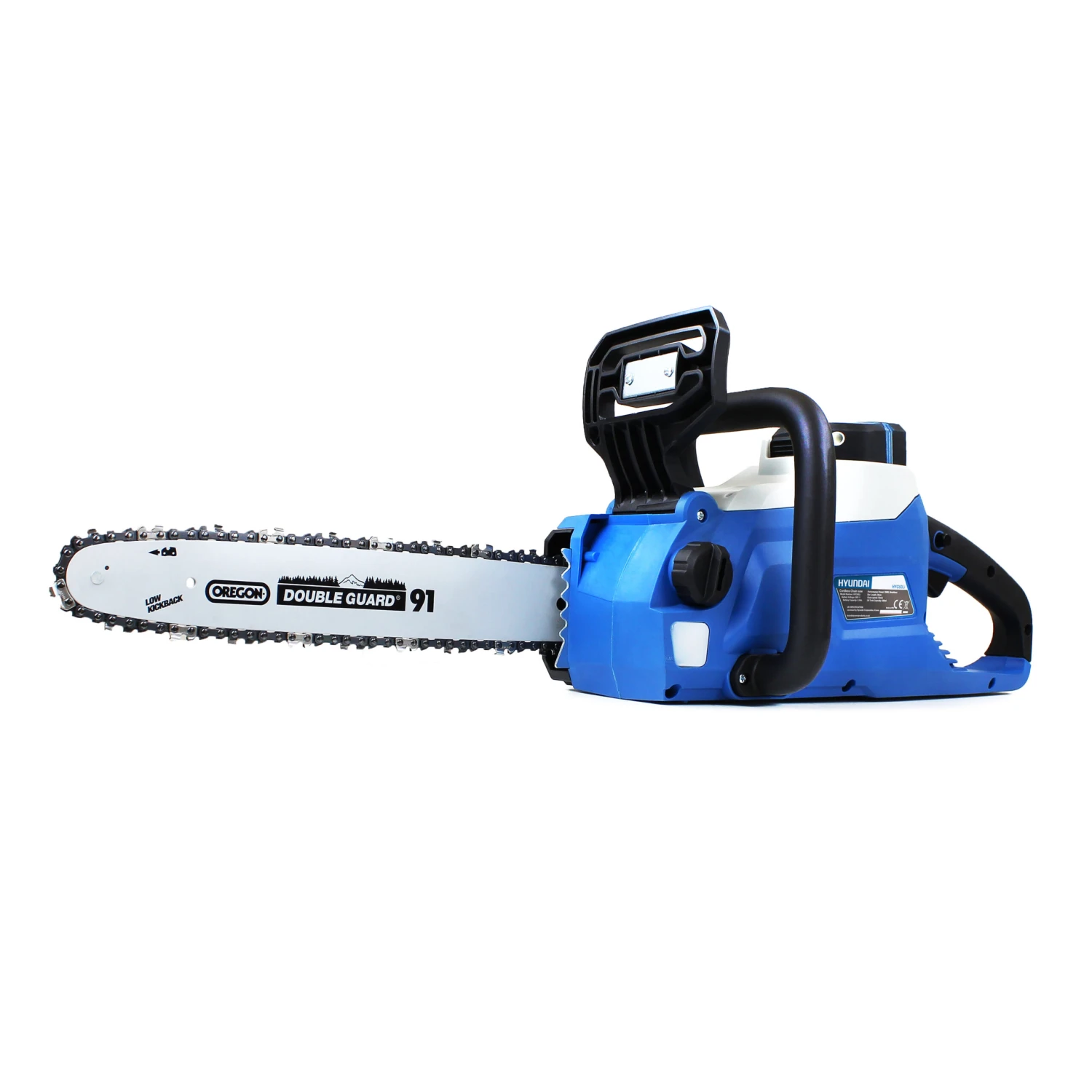Hyundai HYC60Li Cordless 60v Chainsaw 30cm/12in With Battery 4 Hyundai HYC60Li Cordless 60v Chainsaw 30cm/12in With Battery - Image 4