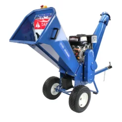 Hyundai HYCH1500E-2 Electric Start Petrol Garden Chipper Shredder 100mm