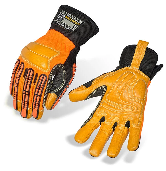 Mec Dex Rough Handler Hi-Vis C5 360 Mechanics Work Gloves (Sizes M-2XL) 2 Mec Dex Rough Handler Hi-Vis C5 360 Mechanics Work Gloves (Sizes M-2XL) - Image 2