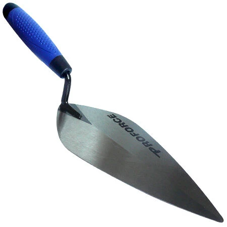 ProForce Brick Trowel London Patterned With Soft Grip Handle 254mm 1 ProForce Brick Trowel London Patterned With Soft Grip Handle 254mm
