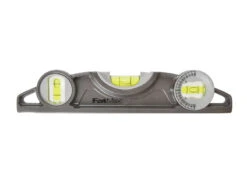 Stanley FatMax Magnetic Torpedo 3-Vial Spirit Level 250mm -Household Tools STA043609 B