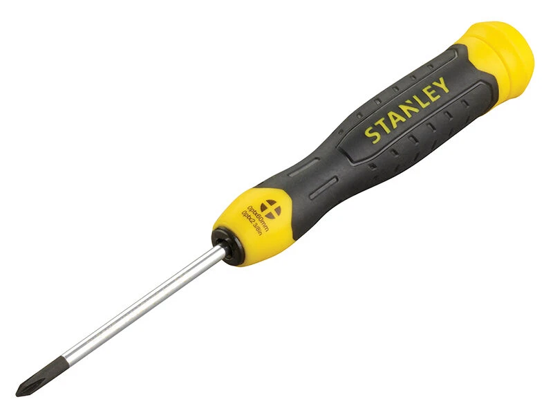 Stanley Cushion Grip Phillips Tip Screwdriver (Various Sizes) 1 Stanley Cushion Grip Phillips Tip Screwdriver (Various Sizes)