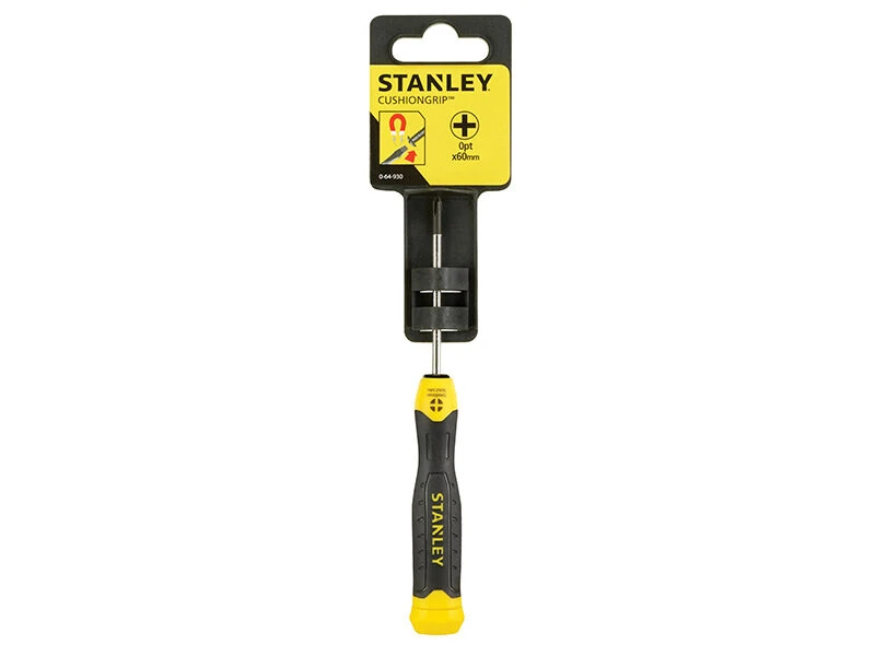 Stanley Cushion Grip Phillips Tip Screwdriver (Various Sizes) 3 Stanley Cushion Grip Phillips Tip Screwdriver (Various Sizes) - Image 3