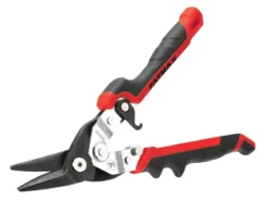 Stanley FatMax Ergo Left Cut Aviation Tin Snips Red 250mm